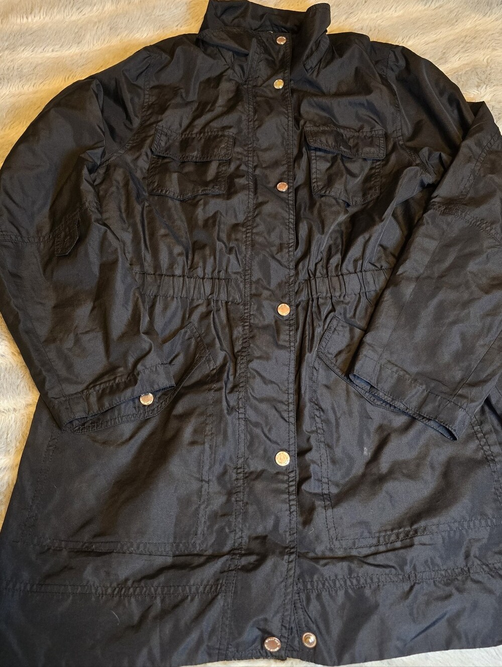 Denver Hayes Black Women's Anorak Jacket